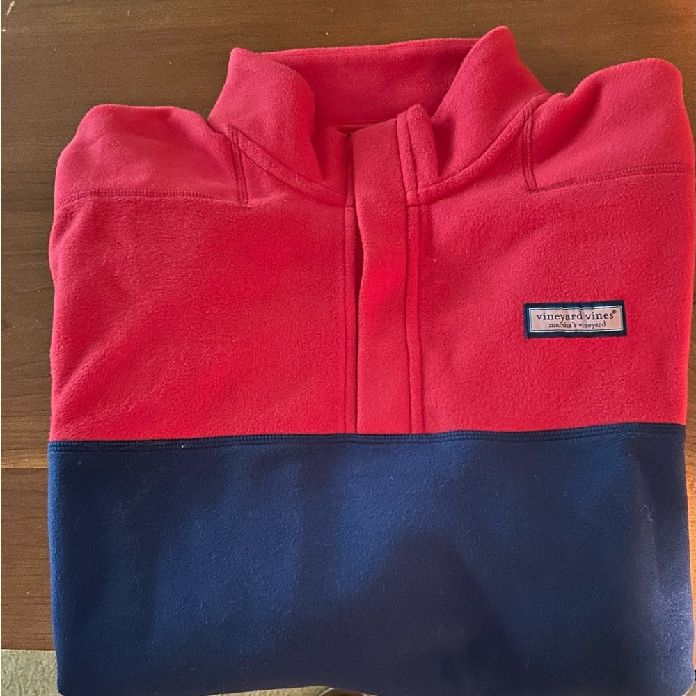Vineyard Vines Bold Red Fleece
